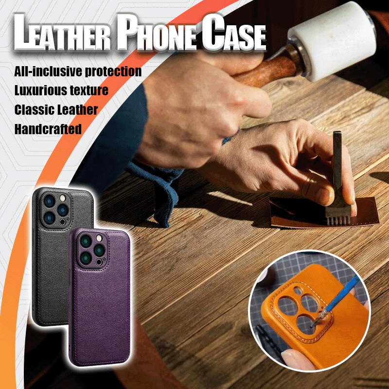 Leder-Handyhülle
