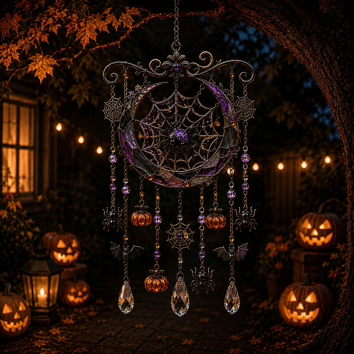 🔥Last Day 50% OFFHalloween-Themed Crystal Wind Chime