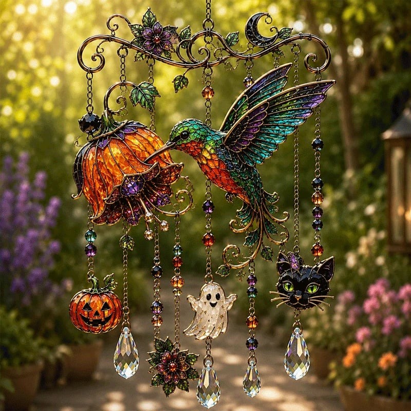 🔥Last Day 50% OFFHalloween-Themed Crystal Wind Chime