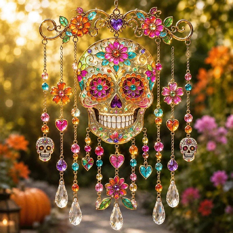 🔥Last Day 50% OFFHalloween-Themed Crystal Wind Chime