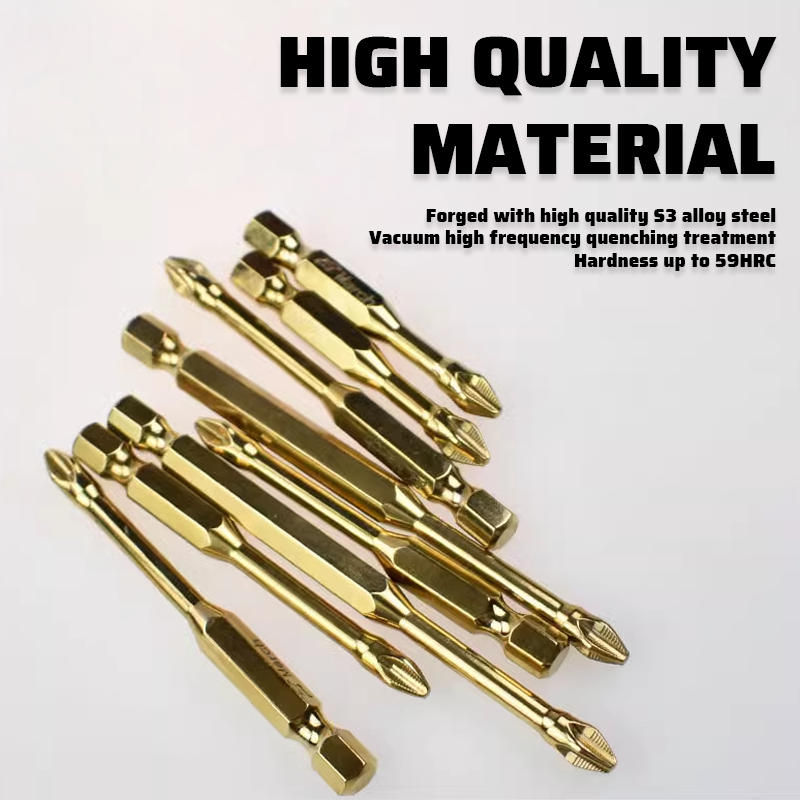 Rutschfester magnetischer Kreuzschlitz-Bit