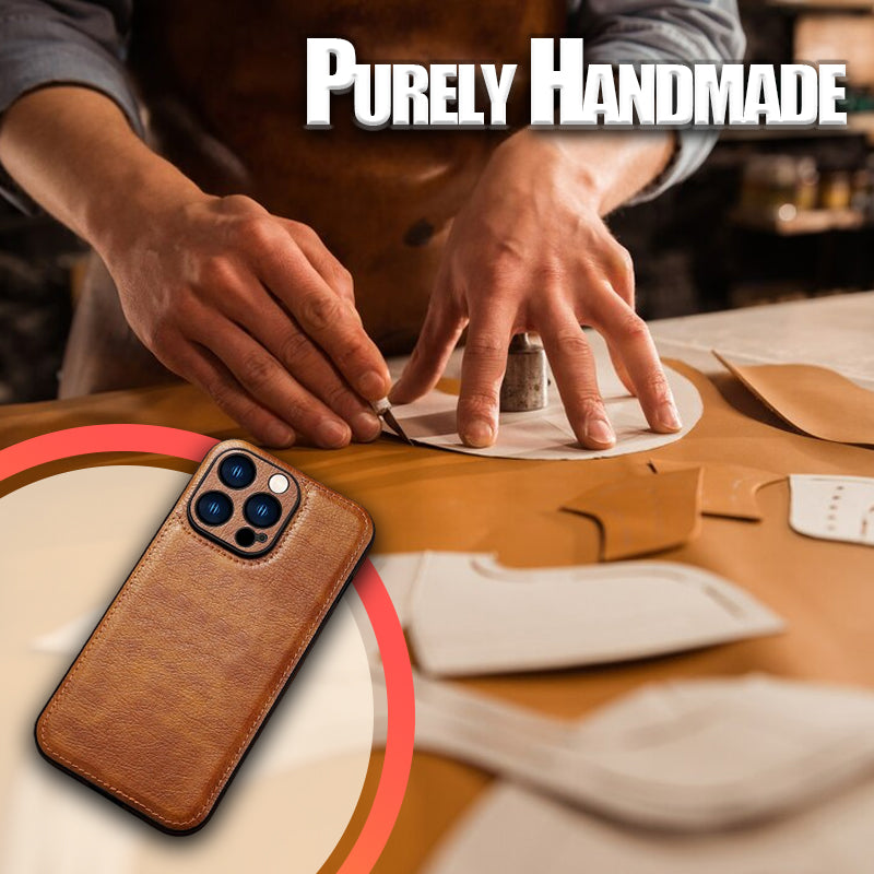Leder-Handyhülle
