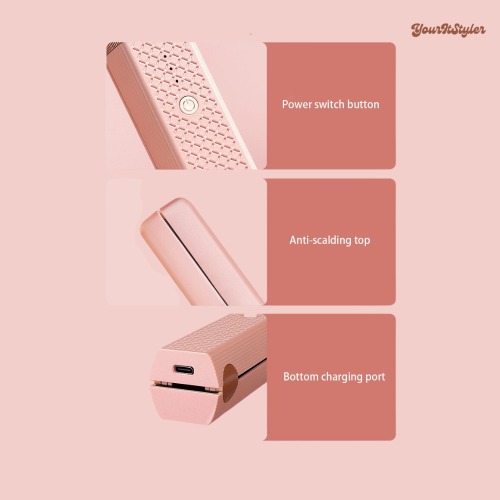 Kabelloses Mini-USB-Glätteisen
